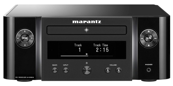 Marantz X - MCR612 HiFi Amplifier, Bluetooth Receiver with CD-Player, DAB+ Radio, Music Streaming, HEOS Multiroom, AirPlay 2, Google Assistant/Siri/Alexa Compatible, 2 TV-inputs...