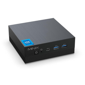 MINIX Fanless Windows 11 Pro Mini PC, Intel 12th Gen N300, NEO Z300-0dB 16GB DDR4, 512GB M.2 PCIe Gen3 x 4 SSD Micro Desktop Computer, 4K Dual Display/2.5G LAN, for Business...