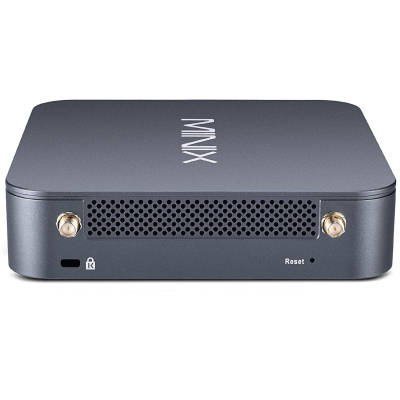 MINIX NEO J51-C8 Max Mini Computer, 8GB/512GB M.2 PCIe NVMe SSD Windows 11 Pro, Aluminum/Wi-Fi6/Dual 2.5GB LAN/USB-C/Triple Display/4K/Auto Power On/PXE boot/RTC/Vesa Mount