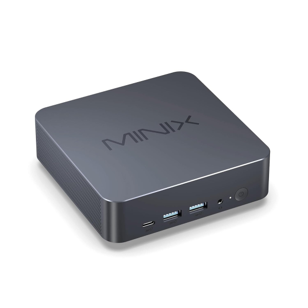 MINIX NGC N512 Mini PC Windows 11 Pro, Intel i5-12600H 512GB M.2 PCIe 4.0 x 4 SSD 16GB DDR5 Micro Desktop Computer, Quad Display/TB4 (8K) /2xHDMI/USB-C/Dual LAN, for Business...