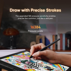 XPPen Artist 16 3rd Drawing Tablet with Screen, 15.4" Pen Display with X4 Smart Chip Stylus,16K Pressure Sensitivity, Dual Dial & 8 Shortcut Keys, for Windows/Mac/Android,...