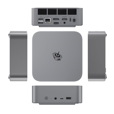 Beelink SER8 Mini PC, AMD Ryzen 7 8845HS (8C/16T, up to 5.1GHz), 32GB DDR5 1TB PCIe4.0 SSD Mini Gaming Computer Windows 11 Pro, 4K Triple Display, HDMI/DP/USB4, 2.5G RJ45/WiFi...