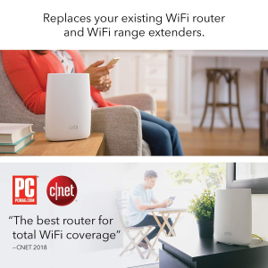NETGEAR RBK50 Router with 1 Satellite Extender