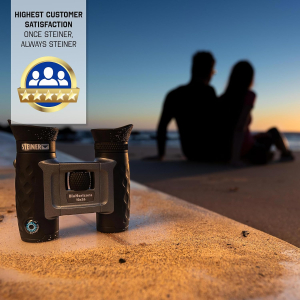 STEINER binoculars BluHorizons 10x42 - German quality optics, high magnification, reduces reflections or glare from water, sand or snow