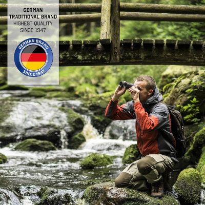 STEINER binoculars Safari UltraSharp 8x22 - German quality optics, compact, light, ideal for travel, hiking, sports and nature observation