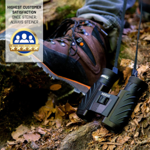 STEINER binoculars Safari UltraSharp 8x22 - German quality optics, compact, light, ideal for travel, hiking, sports and nature observation