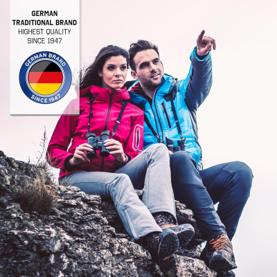 STEINER binoculars SkyHawk 4.0 10x32 - German quality optics, sharp details, robust, ergonomic, perfect for nature, animal and bird watching