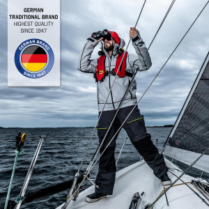 STEINER marine binoculars Navigator 7x30 - German quality optics, open bridge, 5m waterproof, compact and light, for spontaneous sailing trips or when going ashore