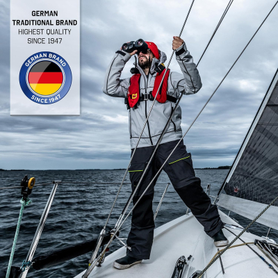 STEINER marine binoculars Navigator 7x30 - German quality optics, open bridge, 5m waterproof, compact and light, for spontaneous sailing trips or when going ashore