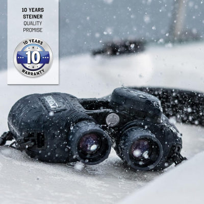 STEINER marine binoculars Navigator 7x30 - German quality optics, open bridge, 5m waterproof, compact and light, for spontaneous sailing trips or when going ashore