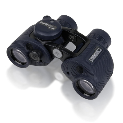 STEINER marine binoculars Navigator 7x30 - German quality optics, open bridge, 5m waterproof, compact and light, for spontaneous sailing trips or when going ashore