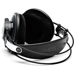 AKG K702 Open-Back Over-Ear Premium Studio Headphones, Reference Grade Sound, Airy and Spacious Soundstage, Precision Crafted