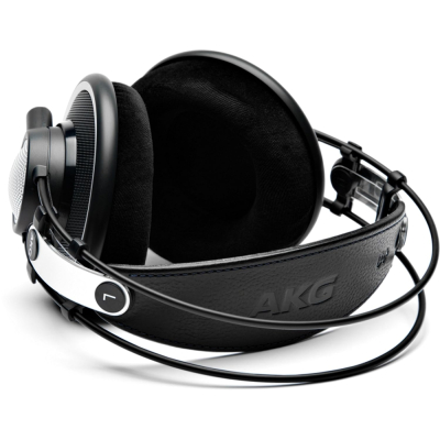 AKG K702 Open-Back Over-Ear Premium Studio Headphones, Reference Grade Sound, Airy and Spacious Soundstage, Precision Crafted