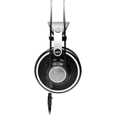 AKG K702 Open-Back Over-Ear Premium Studio Headphones, Reference Grade Sound, Airy and Spacious Soundstage, Precision Crafted