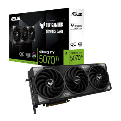 ASUS ROG STRIX RTX5070 OC, PCIe5, 12GB DDR7, 2 HDMI, 3 DP, 2685MHz Clock, RGB Lighting, Overclocked