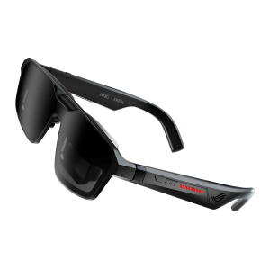 ASUS ROG XREAL R1 Gaming AR Glasses, Micro-OLED FHD, 240Hz Refresh Rate, 3DoF, Spatial Audio, USB-C, for ROG Ally, PS5, Xbox, iPhone 15/16 and Android, 91g