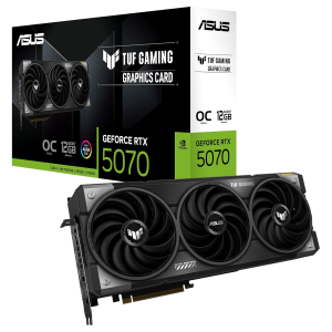 ASUS TUF Gaming GeForce RTX 5070 Ti 16GB GDDR7 Gaming Graphics Card (PCIe 5.0, HDMI/DP 2.1, 3.125-slot, military-grade components, protective PCB coating, axial-tech fans)