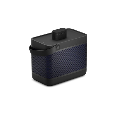 Bang & Olufsen Beolit 20 – Portable Bluetooth Speaker with Wireless Charging, Loud 360 Degree Sound, Bluetooth Home and Outdoor Speaker, Qi Phone Charger Pad - Black Anthracite