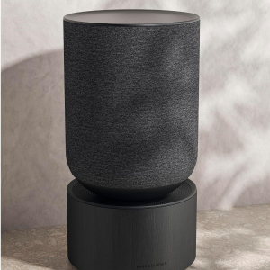 Bang & Olufsen Beosound Balance – WiFi Bluetooth Home Speaker, Premium 360 Sound, Design Award Winner, Powerful Speaker for Living Room - Black Oak