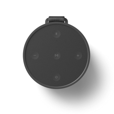Bang & Olufsen Beosound Explore – Portable Bluetooth Speaker, 27 Hours Battery Life, Waterproof (IP67), Outdoor Loud Speaker for Travel, Home & Camping, 360 Degree Sound - Black...