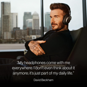 Bowers & Wilkins Px8 S2 Noise Cancelling Wireless Headphones with Bluetooth Audio, & Quick Charge, 30 Hours of High-Resolution Playback and Built-In Microphone – Onyx Black