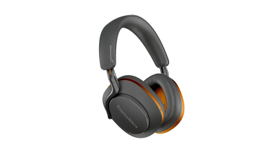 Bowers & Wilkins Px8 Wireless Headphones, Noise Cancelling Over-Ear Bluetooth Headphones with High-Resolution Audio, 6-Mic ANC, Fast-Charge, 30-Hour Battery Life - Black