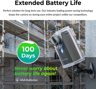 Brinno BCC300-M Time Lapse Bundle, Outdoor Timelapse Recording, Long Battery Life, HDR FHD1080P, IPX4 Waterproof Housing, Wall Mount and LCD Screen