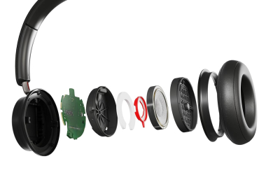 DALI IO-8 - Iron Black, Wireless Headphones with ANC, USB-C, 35h Battery Life & Dual Sound Modes - Over-Ear Hi-Fi Sound
