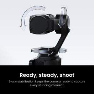 Insta360 Luna Ultra Creator Bundle - 8K Vlogging Camera with Dual Leica Lenses, 12× Zoom, 1" Sensor, Detachable 2" Touchscreen, Triple AI Chip, Pocket Gimbal Camera for Vlog...