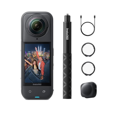 Insta360 X5 MM93 Championship Edition - Waterproof 8K 360 Camera, Leading Low-Light Performance, Invisible Selfie Stick Effect, Tough and Replaceable Lenses, 205-Min Battery,...