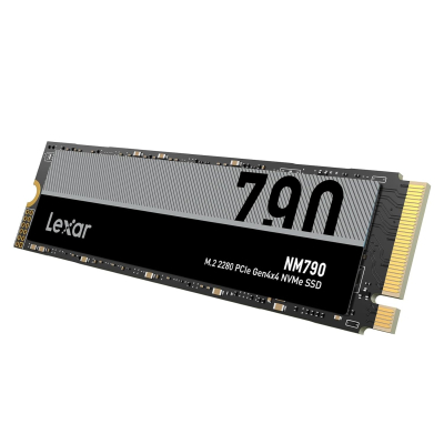 Lexar NM790 SSD 2TB, M.2 2280 PCIe Gen4x4 NVMe 1.4 Internal SSD, Up to 7,400MB/s Read, Up to 6,500MB/s Write, Internal Solid State Drive for PS5, PC, Laptop, Gamers, Professionals