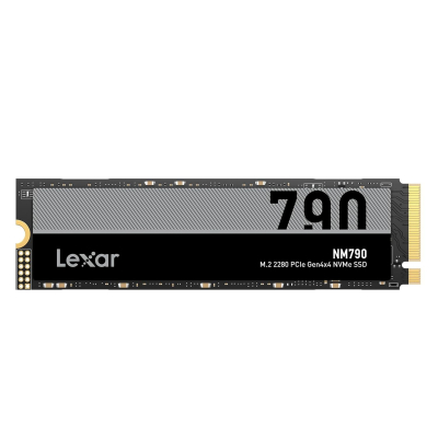 Lexar NM790 SSD 8TB, M.2 2280 PCIe Gen4x4 NVMe 1.4 Internal SSD, Up to 7,400MB/s Read, Up to 6,500MB/s Write, Internal Solid State Drive for PS5, PC, Laptop, Gamers, Professionals