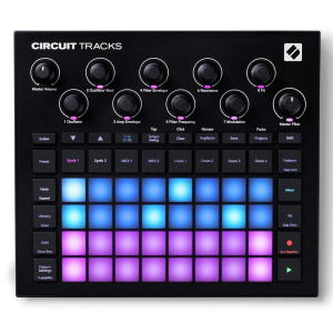 Novation Circuit Rhythm: Sampler and groovebox with eight sample tracks for making and performing beats
