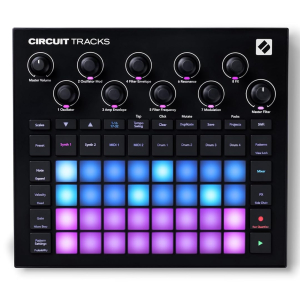 Novation Circuit Tracks: Groovebox Sequencer With Synth Tracks, MIDI Tracks And Drum Tracks Electronic Music Making