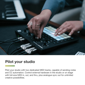 Novation Circuit Tracks: Groovebox Sequencer With Synth Tracks, MIDI Tracks And Drum Tracks Electronic Music Making