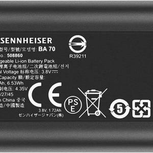 Sennheiser EW-DP ME2 SET (U1/5) Portable Digital UHF Wireless Microphone System with ME2 Omnidirectional Lavalier - Black (700016)