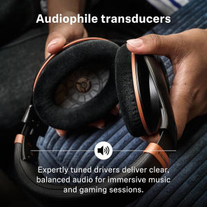 Sennheiser HD 505 Wired Headphones Over Ear With Transparent Sound and Controlled Bass, Enhanced Comfort Open Ear Headphones for Music, Work, Gaming, Audiophiles, Students,...