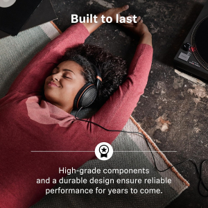 Sennheiser HD 505 Wired Headphones Over Ear With Transparent Sound and Controlled Bass, Enhanced Comfort Open Ear Headphones for Music, Work, Gaming, Audiophiles, Students,...