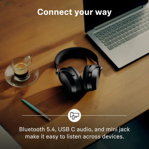 Sennheiser MOMENTUM 5 Wireless Noise Cancelling Headphones – Bluetooth Headphones with Crystal‑Clear Calls, Adaptive ANC, Over‑Ear Design, 57‑Hour Battery, Dolby Atmos and...