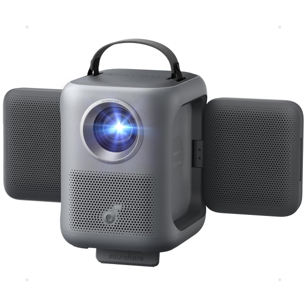 soundcore Nebula P1i Smart Portable Projector with Google TV | 1080p Full HD, 380 ANSI Lumens, Wi-Fi & Bluetooth, Flippable Design, All-Glass Lenses, Dolby Audio, Dual 10W Stereo