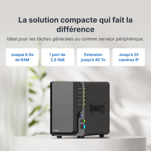 Synology 2-Bay NAS DS225+ (Diskless)