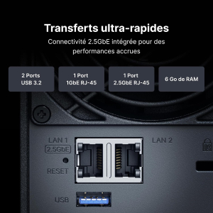 Synology 2-Bay NAS DS225+ (Diskless)