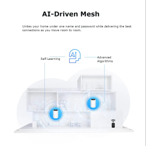 TP-Link Deco XE75(3-pack) AXE5400Mbps Whole Home Mesh WiFi 6E System, Tri-Band WiFi Booster, 3x Gigabit Ports, AI-Driven Mesh, Cover up to 7,200 ft2, Connect up to 200 devices,...