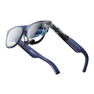 XREAL 1S AR Glasses, 500" Virtual Screen Smart Glasses with 52° FOV, Native 3DoF, REAL 3D, Powered by X1 Chip, Supports All USB-C DP Devices Including iPhone 17/16/15, Steam...