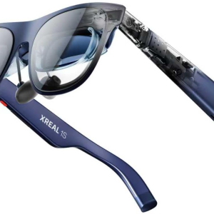 XREAL 1S AR Glasses, 500" Virtual Screen Smart Glasses with 52° FOV, Native 3DoF, REAL 3D, Powered by X1 Chip, Supports All USB-C DP Devices Including iPhone 17/16/15, Steam...