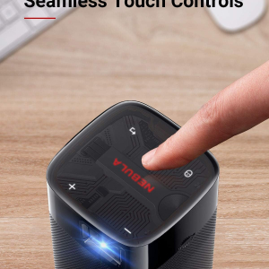 Anker NEBULA Apollo, Wi-Fi Mini Projector, 200 ANSI Lumen Portable Projector, 6W Speaker, Movie Projector, 100 Inch Picture, 4-Hour Video Playtime, Neat Projector, Home...
