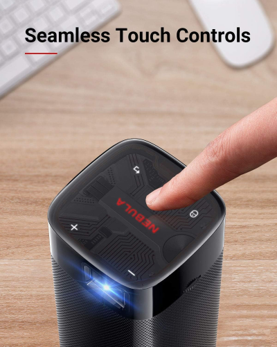 Anker NEBULA Apollo, Wi-Fi Mini Projector, 200 ANSI Lumen Portable Projector, 6W Speaker, Movie Projector, 100 Inch Picture, 4-Hour Video Playtime, Neat Projector, Home...