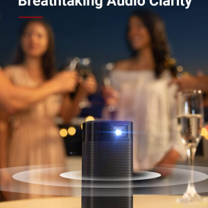 Anker NEBULA Apollo, Wi-Fi Mini Projector, 200 ANSI Lumen Portable Projector, 6W Speaker, Movie Projector, 100 Inch Picture, 4-Hour Video Playtime, Neat Projector, Home...