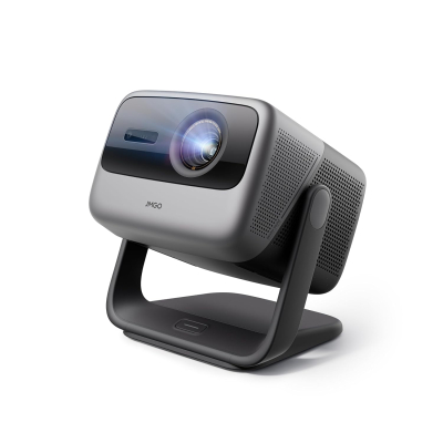 JMGO N1S Ultimate Triple Laser 4K Projector, 3300 ISO Lumens, Google TV