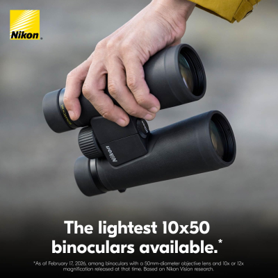 Nikon Monarch M5 10x50 Binocular | High-Magnification Waterproof Fogproof Rubber-Armored 50mm Objective Binocular with ED Glass Multilayer-Coated Lenses | Wildlife Nature...